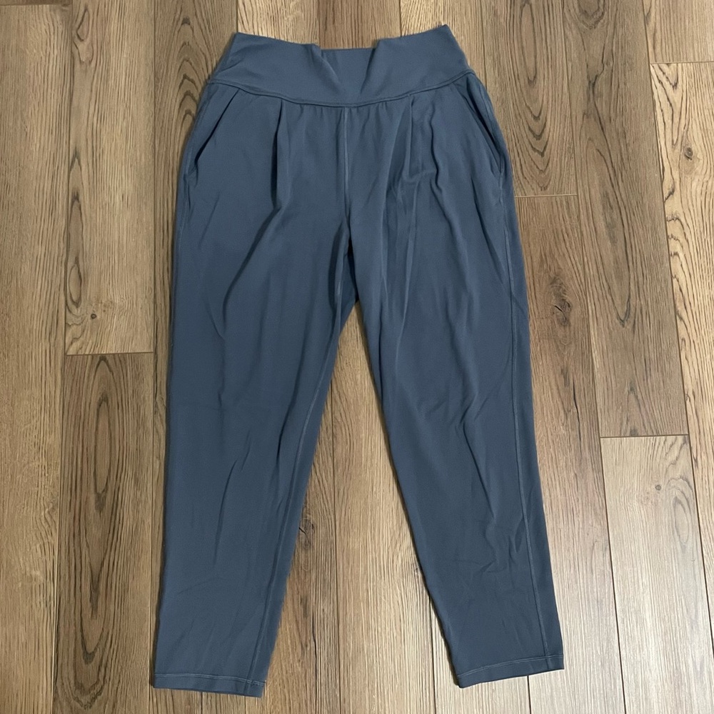 Athleta Elation Activewear Pant Womens Size Medium Granite Blue